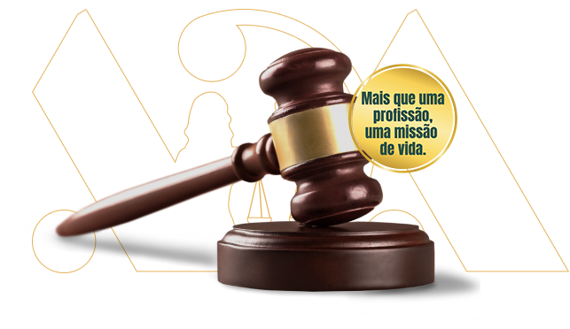 Foto do martelo da justiça